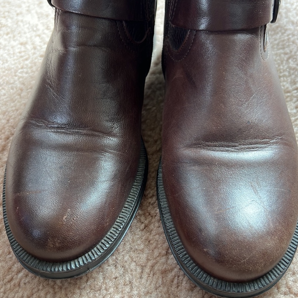 Aldo Brown Textured “Prettner” Riding Boot - Picture 10 of 14